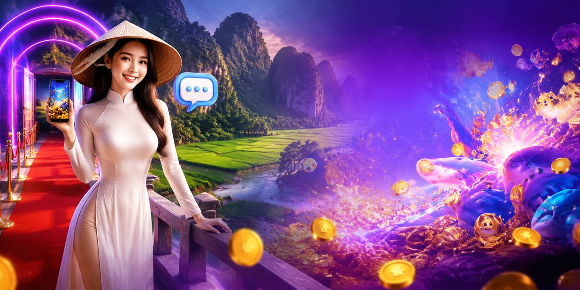 Trải nghiệm mobile casino ban đêm với ánh đèn neon tại Ninh Bình